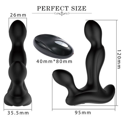 Le double sexe vibrant fini de LGBT joue la longueur ROHS de 120mm approuvée