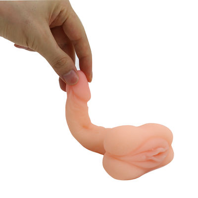 Tasse automatique réaliste 20cm de Masturbator de grand godemiché réaliste de bande