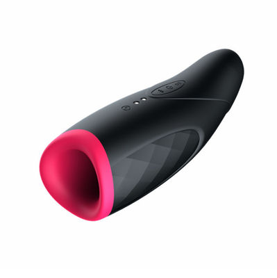 La chauffage suçant la masturbation masculine réaliste joue la recharge de 22cm USB