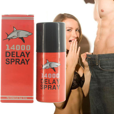 Temps 40ml de 140000 sexes de requin long de retard de jet de pénis de fines herbes mortel de survitesse