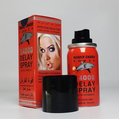Temps 40ml de 140000 sexes de requin long de retard de jet de pénis de fines herbes mortel de survitesse