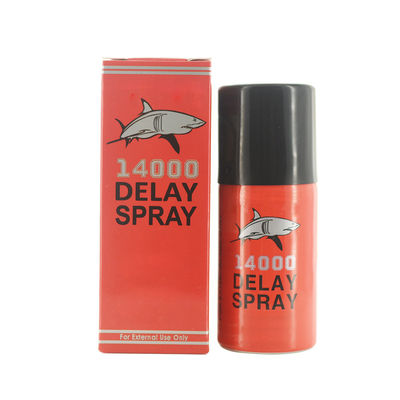 Temps 40ml de 140000 sexes de requin long de retard de jet de pénis de fines herbes mortel de survitesse