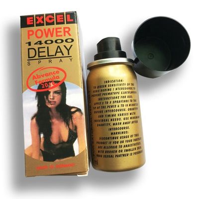 Le pénis prolongent le jet 45ml de retard de la puissance 14000 d'Excel de long temps approuvé par le FDA