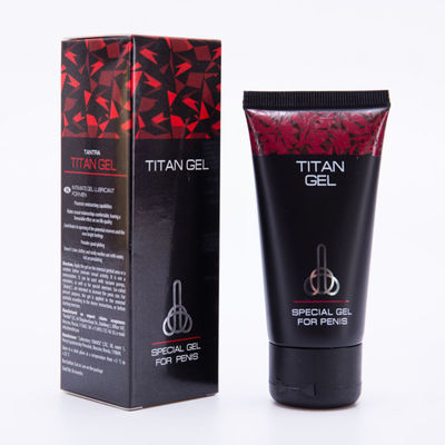 L'amélioration de sexe de pénis de gel de titan pulvérisent l'éjaculation prématurée crème 50g