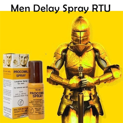 Soins de santé de désensibilisation du jet 15ml des hommes de sexe de puissance de long temps