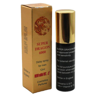 Jet masculin 10ml de Desensitizer du dragon 6000 superbes temporaires rapides nutritionnel