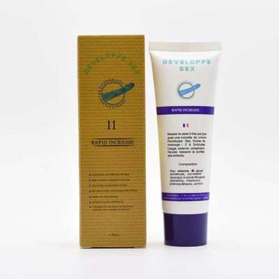 Pénis de fines herbes de l'épaississement 50ml d'amélioration de crème de sexe de long temps de retard de sexe