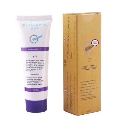 Pénis de fines herbes de l'épaississement 50ml d'amélioration de crème de sexe de long temps de retard de sexe